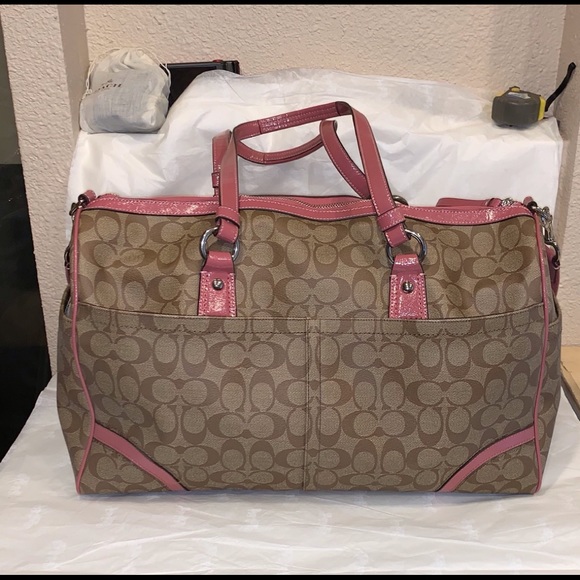 Coach Signature C Duffle Travel Tote - Picture 2 of 8